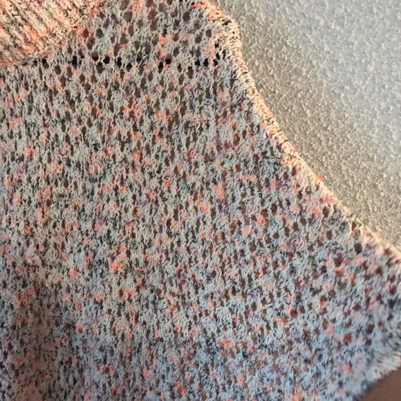 Anthropologie Akemi + Kin Knit Poncho White Small - Picture 11 of 12